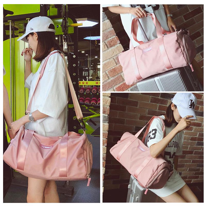 Стильный уличный водонепроницаемый нейлоновый спортивный тренажерный зал для мужчин и женщин, тренировочный фитнес-коврик для путешествий, йога, спортивная сумка