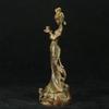 Chinese Copper Bronze Hand Made Chinese Classical Ladies Art Beauty Girl Statues