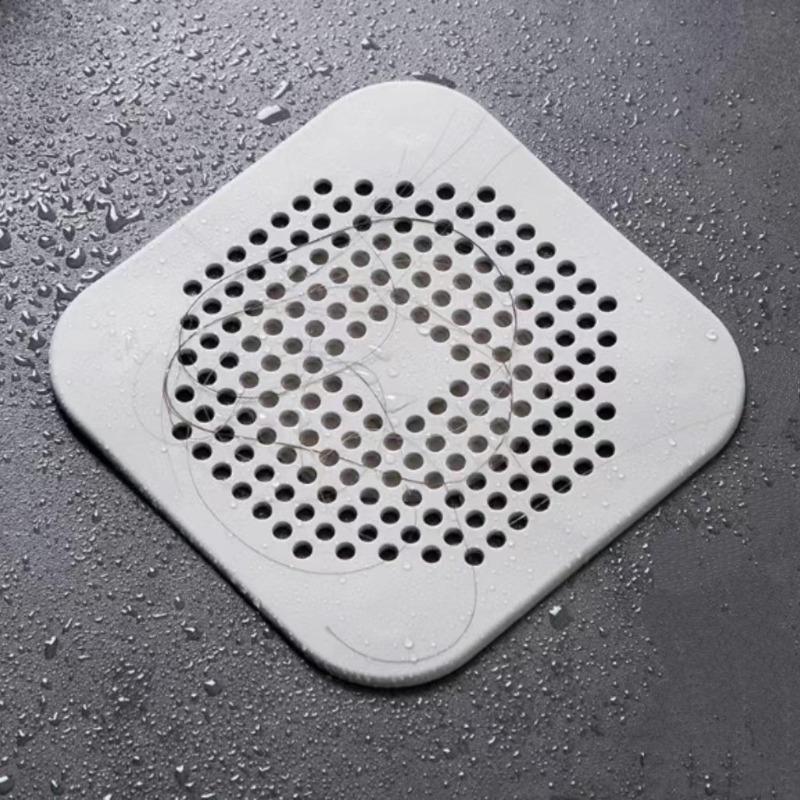Kitchen Sink Filter Screen, Pool Filter, Floor Drain with Hair and Hair Anti-clogging Suction Cup, Floor Drain Cover