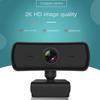 Веб-камера HD 2K, мини-компьютер, веб-камера для ПК с USB-разъемом, вращающиеся камеры для прямой трансляции, видеовызовы, работа на конференциях