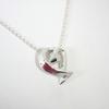 [Used] TIFFANY/Tiffany 925 Loving Heart LOVE Pendant/Necklace/j64-2