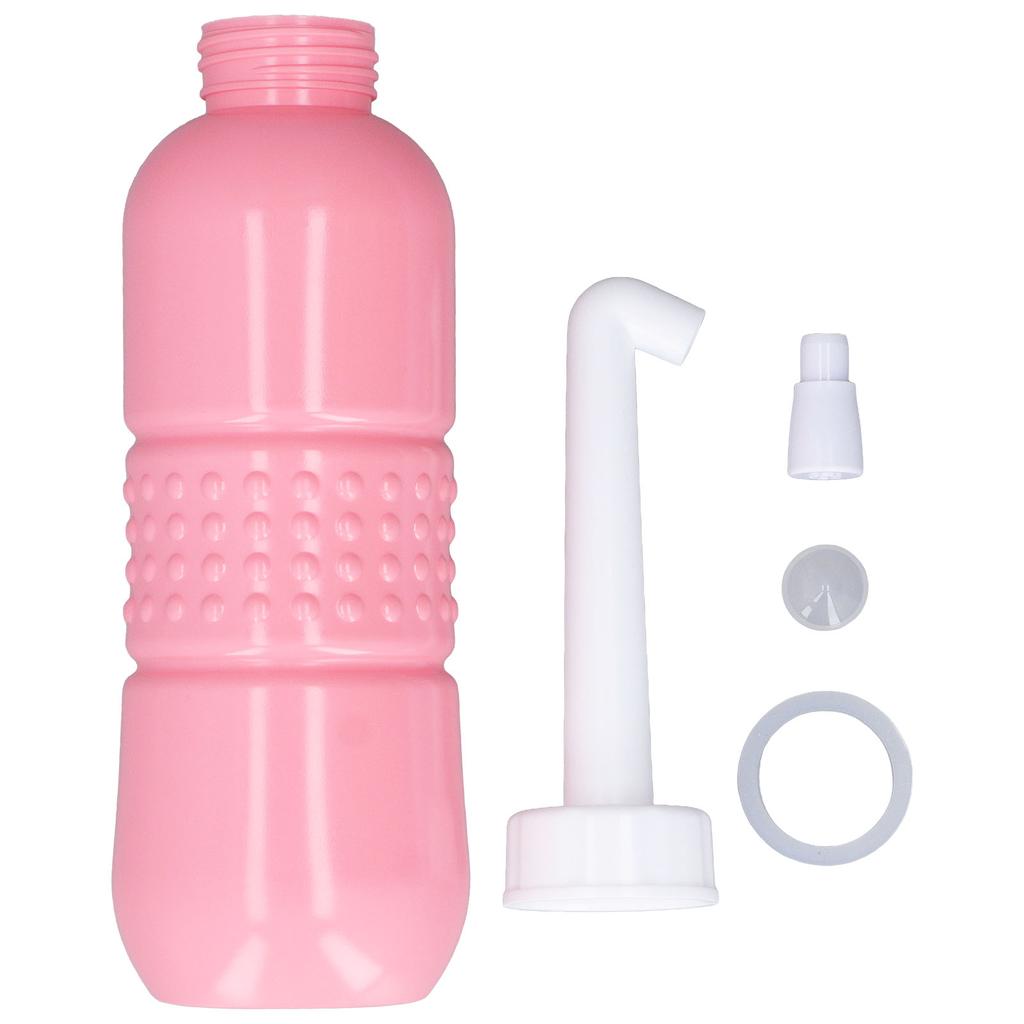Portable Handheld Bidet Water Bottle Sprayer 650ML Large Capacity Squeeze Hygiene Clning for Perineum Butt