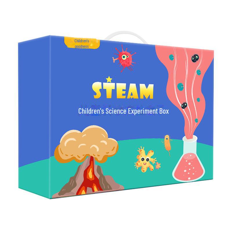 Набор научных экспериментов STEAM для детей - Веселый DIY набор по химии и образовательный подарок