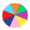 2-6 meter Rainbow Umbrella Outdoor Children's Game with Perception Training Equipment Parachute Activity Toys Parent Child