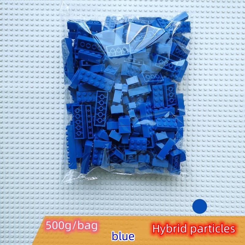 Массовые строительные блоки, 16 цветов, 500 г, 300 шт., детские развивающие игрушки, сделай сам, бесплатная сборка, креативный подарок, минифигурка