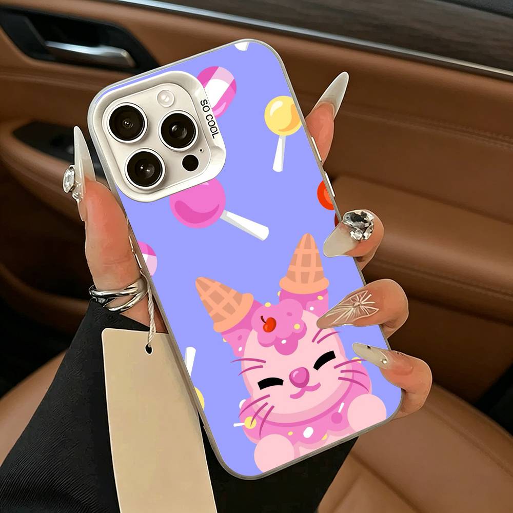 Чехол для телефона Adopt Me Game для iPhone 11 12 13 14 15 16 Pro Max Plus белый серебристый Чехол для телефона