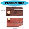 Wooden Leather Chopper Leather Punching Plates Aid Plates Leather Punch Plate Tool for Leathers Craft Working