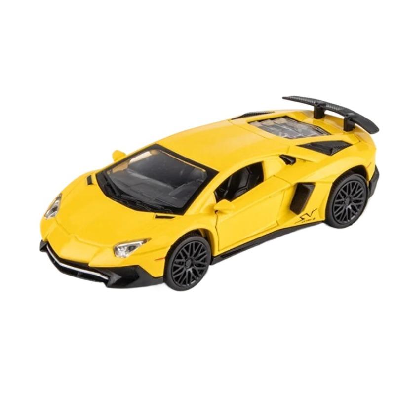 Спортивная модель Lamborghini LP750, масштаб 1/32, из сплава, с детализированным салоном, крутыми световыми и звуковыми эффектами, изысканное настольное украшение