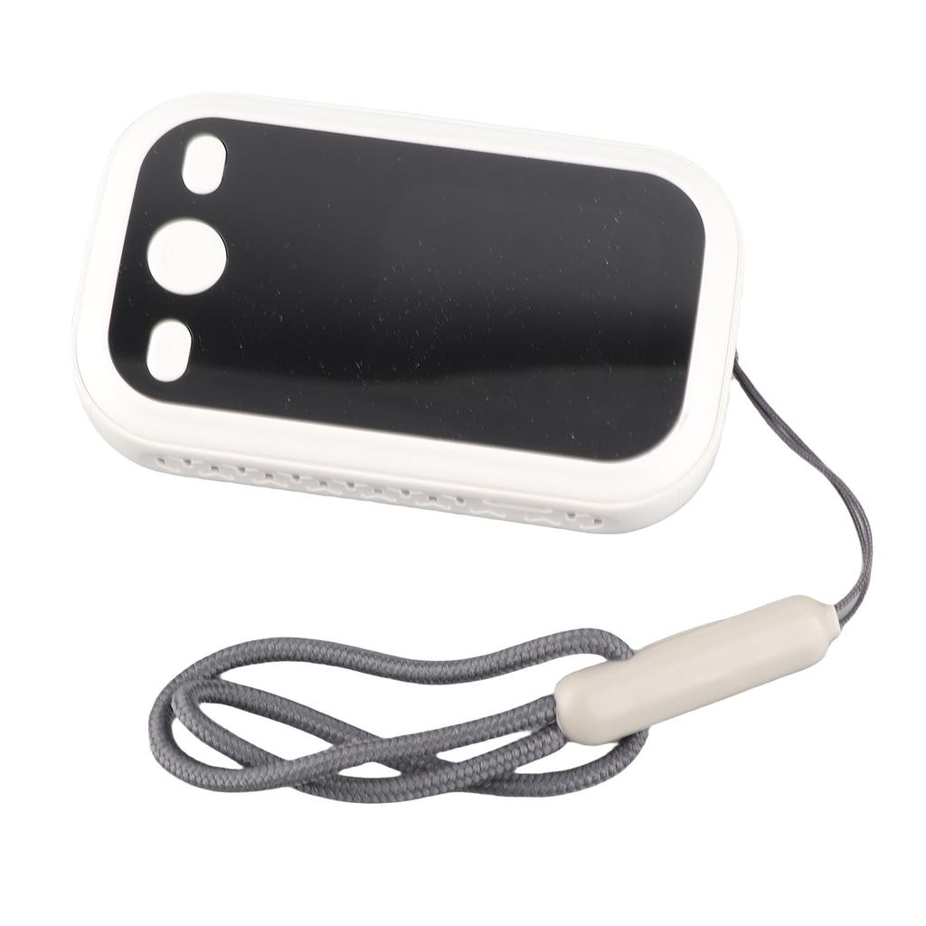 CO2 Detector NDIR Sensing Type C Charging Temperature Humidity Tester Portable Air Quality Monitor White