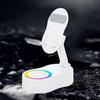 Подставка для мобильного телефона 3-в-1, Bluetooth-совместимый динамик с подсветкой, многофункциональная вращающаяся подставка для зарядки телефона