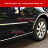 Side Canard Spoiler Universal Car Door Side Skirt Protector Rubber Body Edge Guard Decal Anti-Scratch Anti-Collision Protection Sticker Decoratio