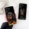 Doberman Dachshund Dog Phone Case for Xiaomi Redmi Note 12 11 10 A3 Pro 10A 10C 12C Note12 5G Cover Casing
