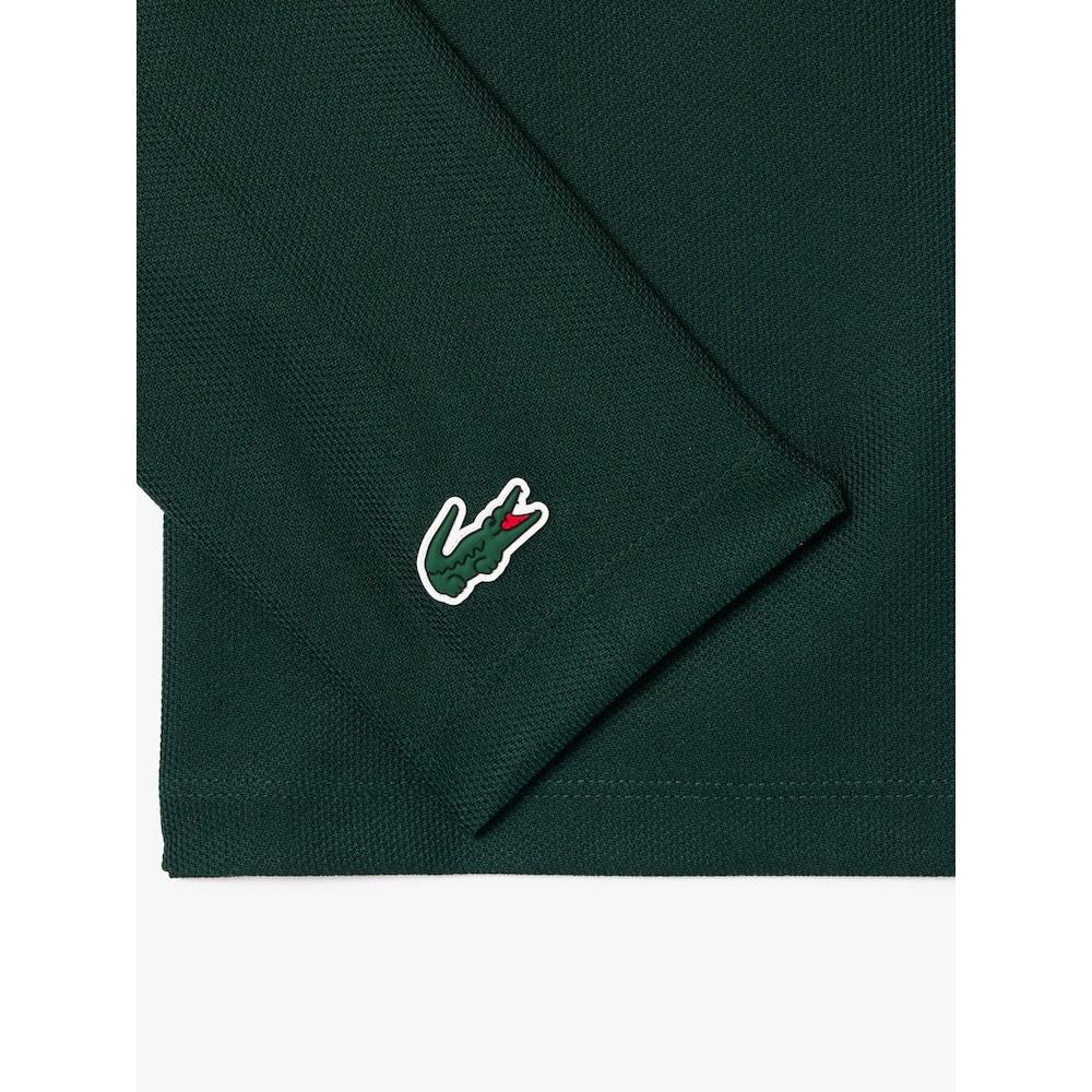 Lacoste Женская футболка с графическим узором и длинным рукавом Tf2765 54n Yzp q2nTf2765 54nYzp