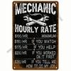 Retro Tin Sign Bar Cafe Club Garage Car Pub Vintage Metal Sign Plaque Painting Motorcycle Iron Home Decoration Wall Decor Art