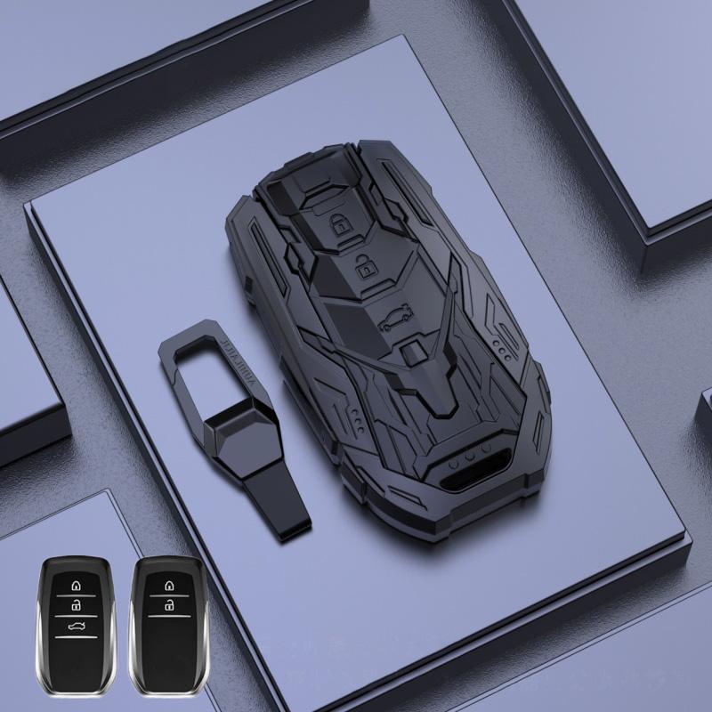 Новый чехол-брелок для ключа автомобиля для Toyota Prius Camry Corolla C-Hr Chr Rav4 Prado Защитный корпус ключа Автоаксессуары