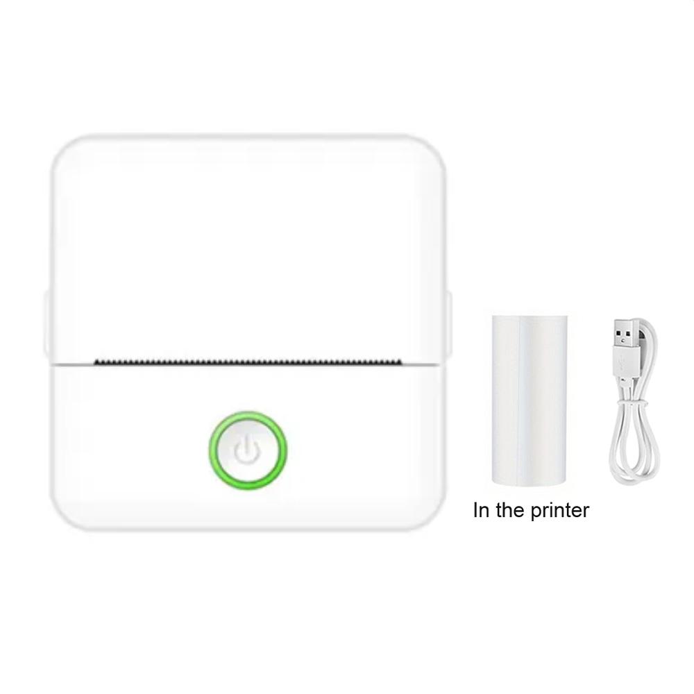 Mini HD Portable Label Thermal Printer Endurance Bluetooth Printer for Student Error Title Wrong Pocket Inkless Printing
