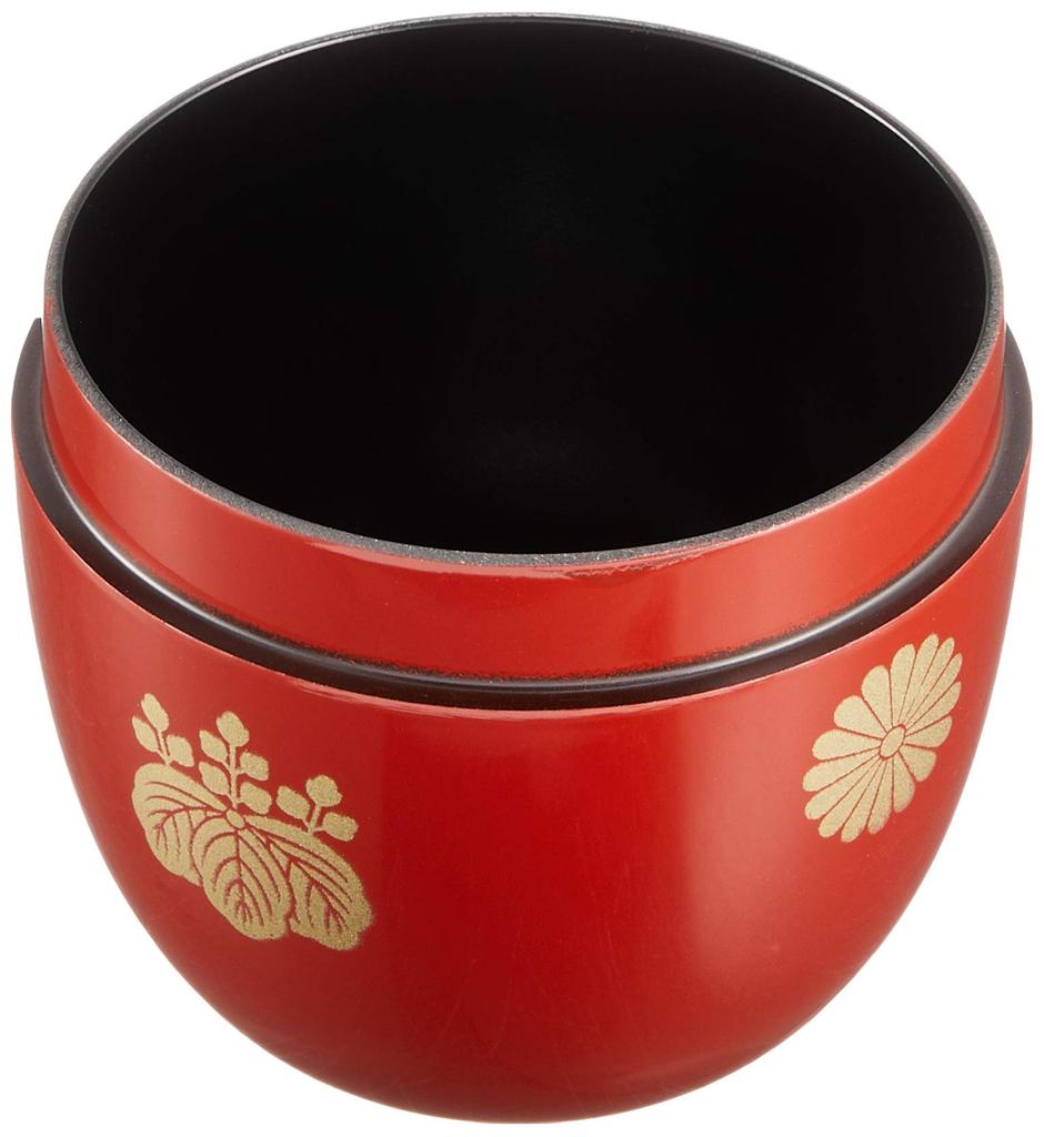 Средний Кодаидзи Киноварного цвета фенольная смола, которая не теряет своих свойств Сделано в чайной утвари Нацумэ, Маки, Лак, Маки, Форма, Япония,