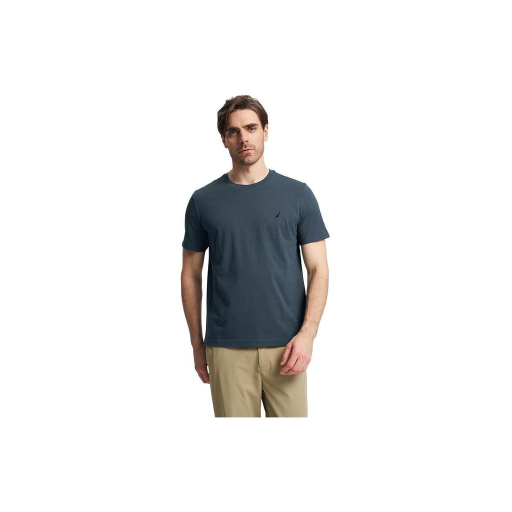 NAUTICA T-Shirts Men's Crew Neck Moderate Straight Fit TE4100