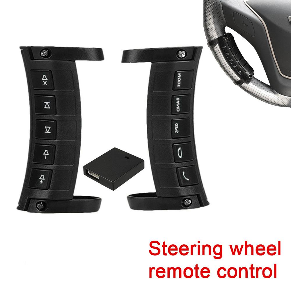 Universal Steering Wheel LED Remote Control Car DVD Remote Controls Fit Car Android Windows Ce System Play