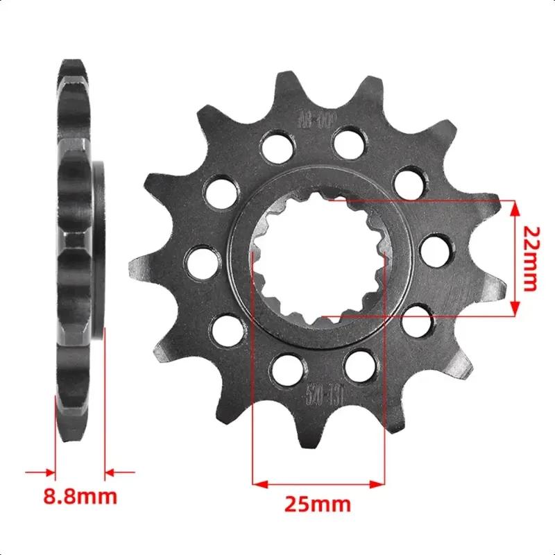 520 13T 14T Front Sprocket Gear Wheel Cam Pinion for Maico Off Road 500 GS MC GS500 MC500 250 490 1983-1985 Enduro 500 1999