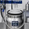Two Entrances Lid Milking Machine Bucket Lid Plastic Two Open Lid Milk Bucket Lid  Sheep Milking