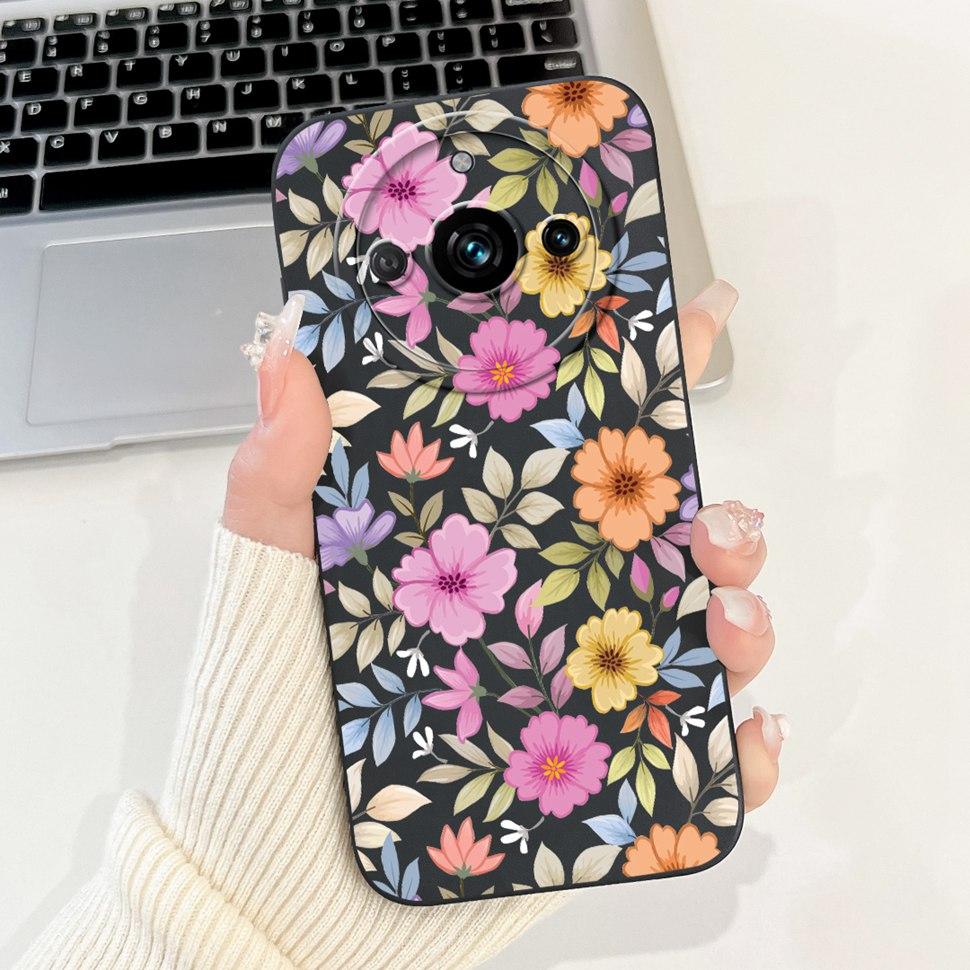 For Realme 11 Pro Plus 5G Case Lovely Rabbit Painted Cover Soft Silicone Phone Case For Realme 11 Realme11 Pro Plus Pro+ Bags