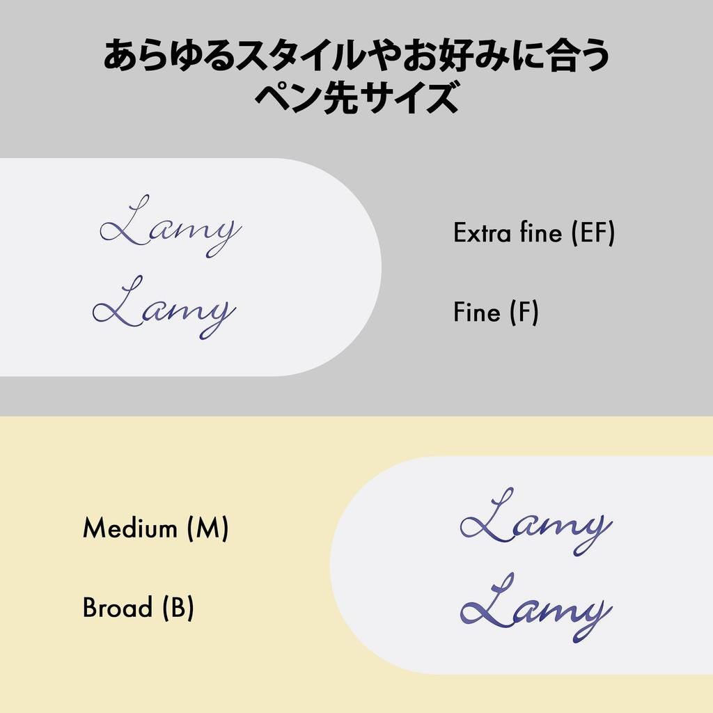 LAMY Lamy Studio перьевая ручка L67 матово-черная EF Fine (Дополнительный шрифт)