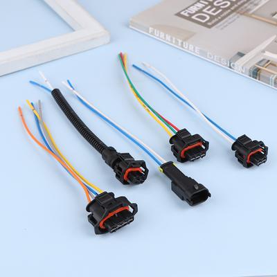 2/3/4-контактный автомобильный дизельный распылитель топлива форсунка Common Rail разъем датчика коленвала 1928403874 1928404226 женский мужской