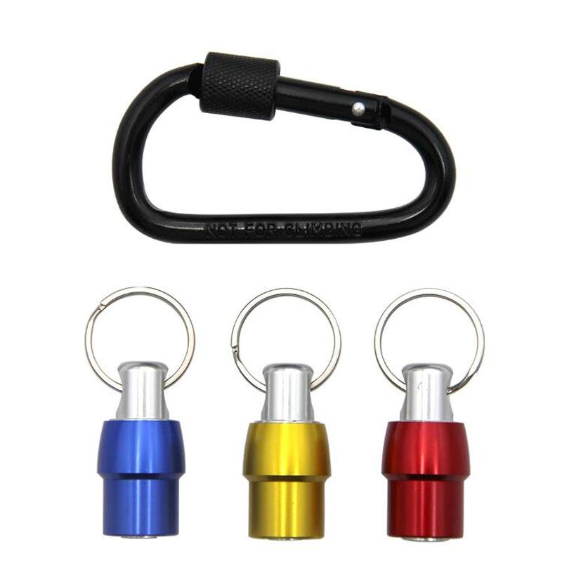 Брелок для ключей с быстросъемным стержнем 1/4 шестигранный быстросъемный алюминиевый сплав альпинистская пряжка отвертка головка инструмент