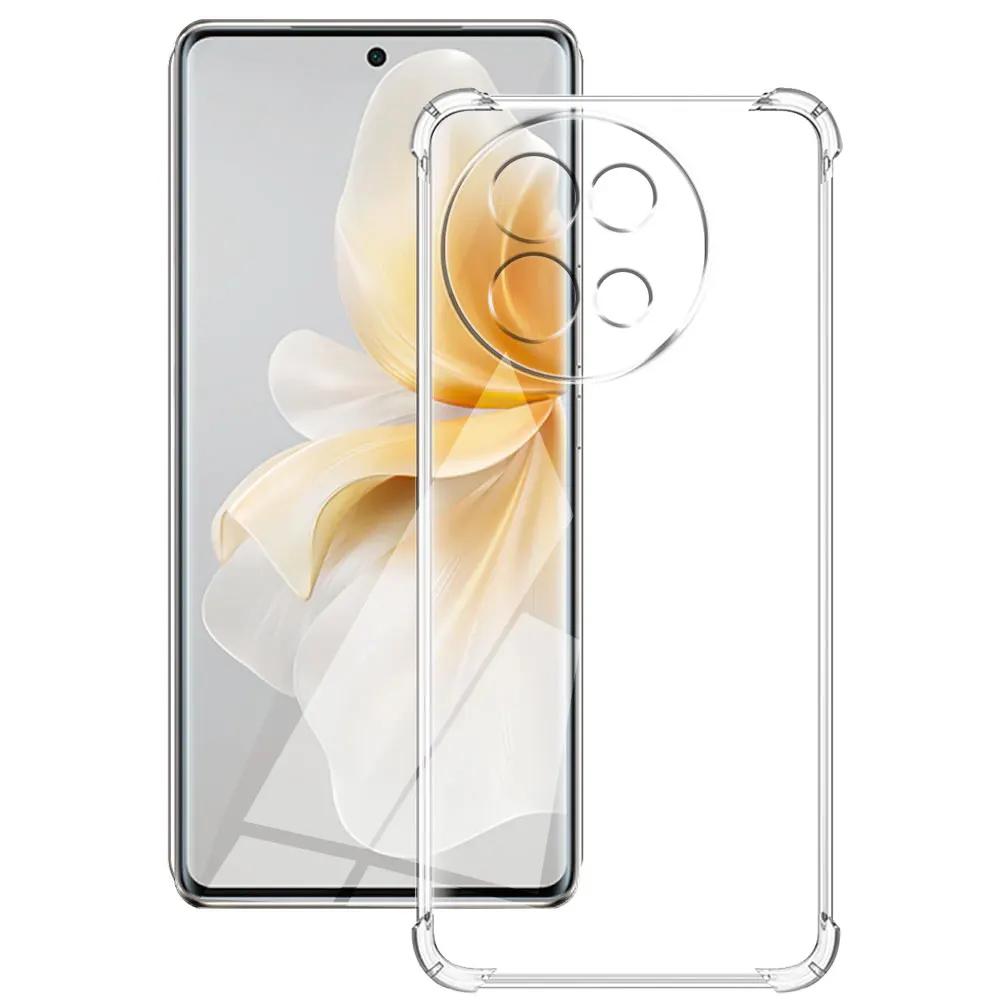 For Vivo V40 Lite Case Clear Silicone Soft Phone Case For Vivo V40 Lite V40Lite Transparent Shockproof Airbag Protect Back Cover