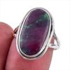 Ruby In Zoisite Handmade Lab-Created 925 Sterling Silver Jewelry Ring S.7 P8o95