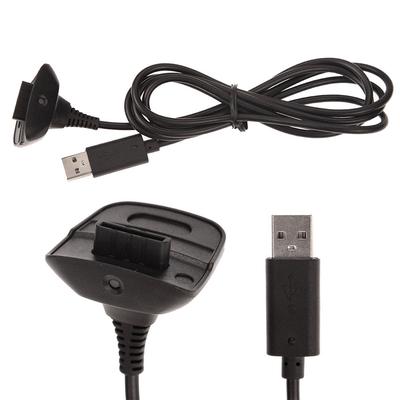 USB игровой контроллер, зарядный кабель, сменное зарядное устройство для Xbox 360, беспроводной геймпад, джойстик