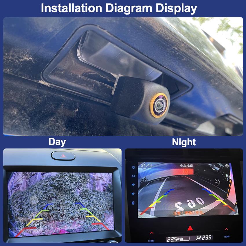 Автомобильная камера заднего вида для Toyota RAV4 RAV 4 XA30 2003~2011 2012 RAV 4 2008 резервная камера для парковки HD Golden Fisheye Lens