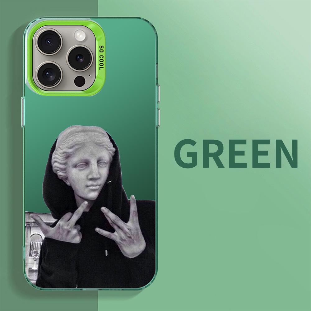 Европейский и американский IMD Серебряный чехол для телефона Cross-Border для iPhone 15/14/13/11/8