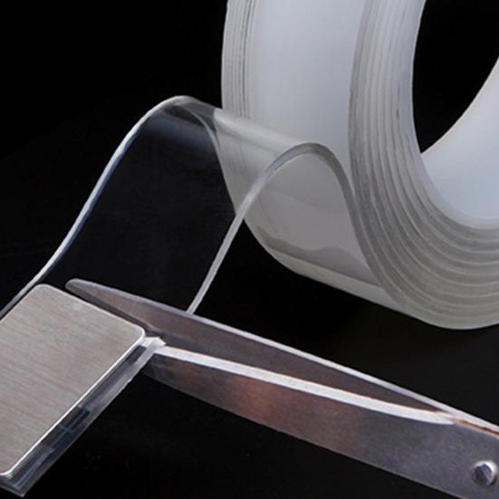 1 рулон 200/300/500 см нанометровая лента водонепроницаемая двусторонняя сверхпрочная лента с сильным клеем съемная без следов многоцелевая прозрачная монтажная лента