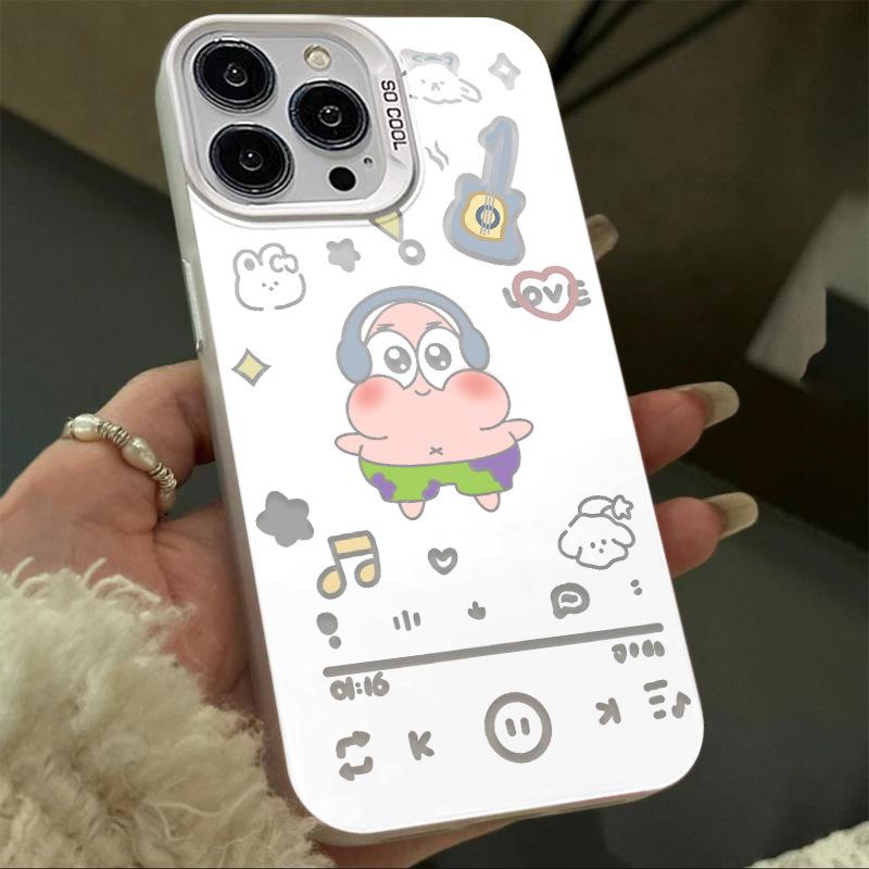 Применимый чехол для мобильного телефона iPhone 11pro Apple 11promax премиум мультяшный 11 Губка Боб Квадратные Штаны пара Huawei