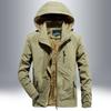 Autumn and Winter New Men's Fleece Thickened Jacket Youth Loose Large Size Casual Top Jacket Clothes