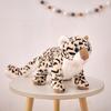 Simulation Snow Leopard Animal Plush Toy Cute Snow Leopard Doll Ragdoll Boy And Girl Birthday Sleep