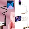Long Arm Phone Spiral Holder Flexible Bedside Clip Mount Folding Bedside Extension Clamp Lazy