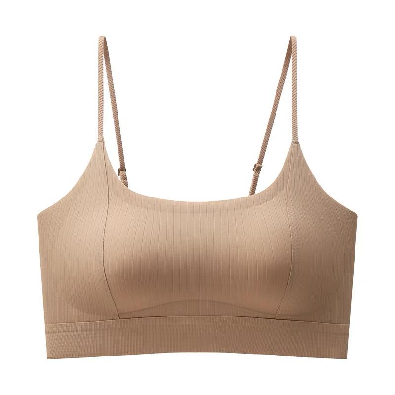 New popular seamless beauty back U-shaped underwear women's tube top gathering bra cover thin inner chest wrapping sling