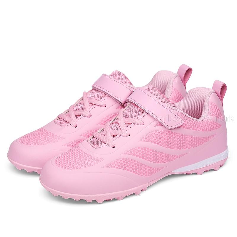 Дышащие кроссовки для бейсбола для мальчиков и девочек, мужские и женские кроссовки с шипами, нескользящая спортивная обувь для улицы, тренировочные кроссовки для бейсбола, размер 30-42