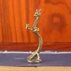Brass Chinese Dragon Standing Ornaments Crafts Zodiac Dragon Statue Long Dragon Decoration Home Desktop Decorations