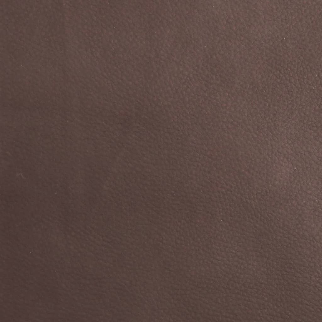Electric Recliner Chair Brown Faux Leather