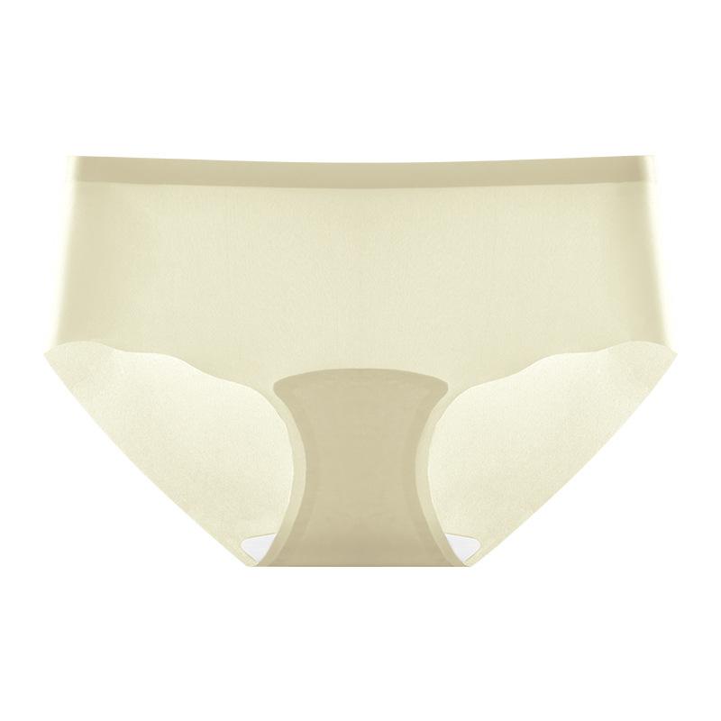 Весеннее и летнее нижнее белье, женские треугольные брюки, ультратонкие трусы, бесшовные ультратонкие трусики из ледяного шелка 10D