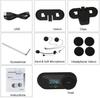 FreedConn TCOM-SC мотоциклетная Bluetooth-гарнитура для внутренней связи на шлеме 800M Беспроводная мотоциклетная головка переговорного устройства с ЖК-экраном FM-радио
