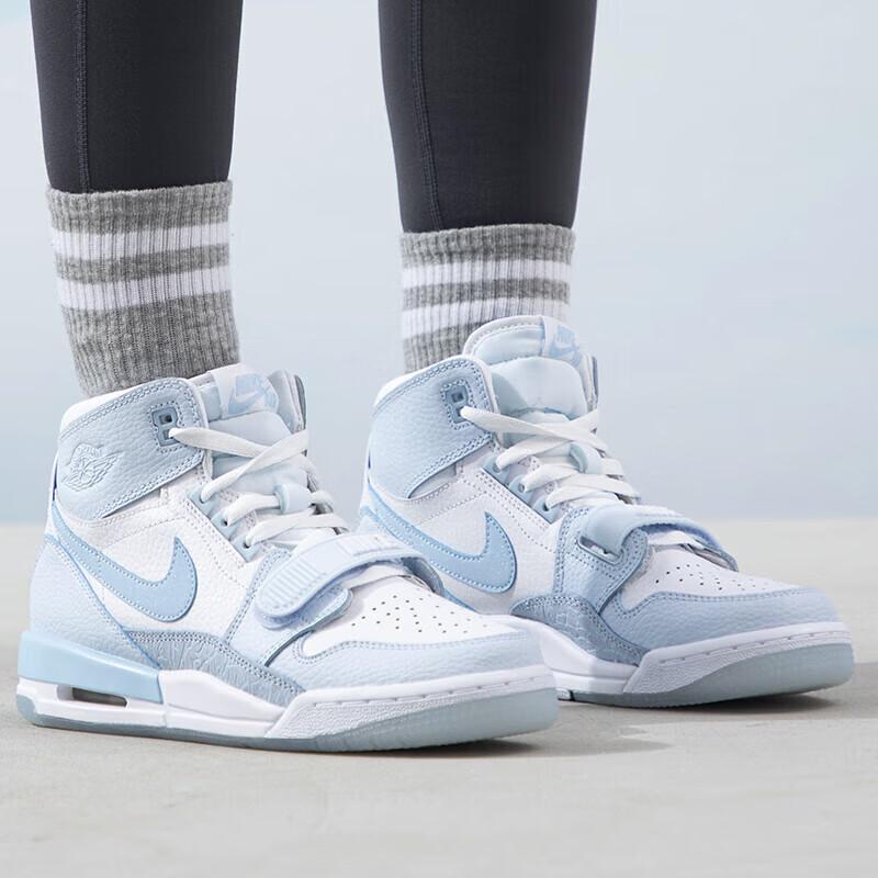 Кроссовки Air Jordan Legacy 312 GS Белый Арктический Синий Детские FV8118-141