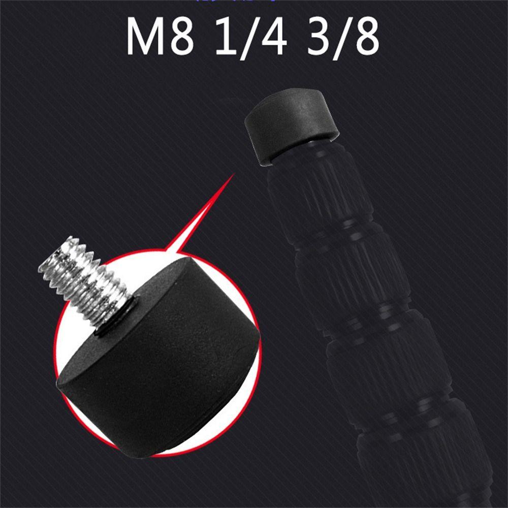 Универсальная противоскользящая резиновая ножка 3/8 или 1/4 дюйма для штатива, монопода Benro Gitzo Manfrotto