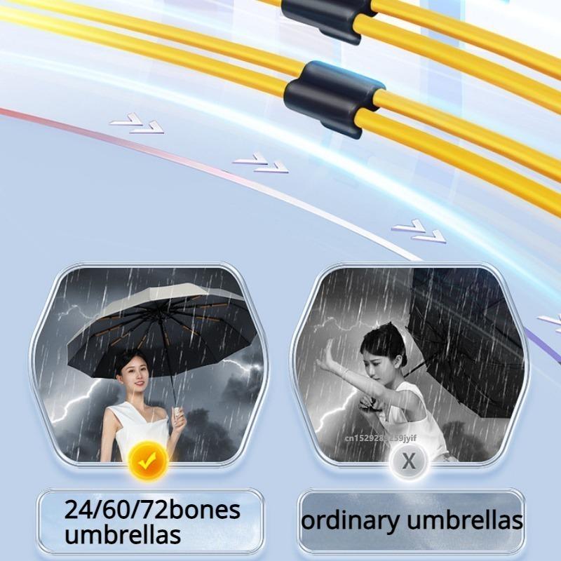 24 Bone однотонный автоматический зонт легкий складной большой формат уличный солнцезащитный козырек с защитой от УФ-излучения автоматический зонт