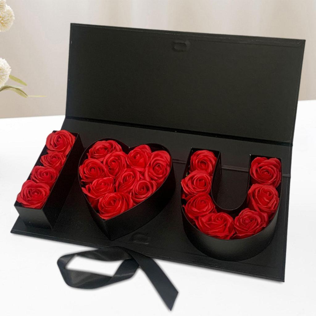 Наполняемые буквы Пустая подарочная коробка для цветов Декор ко Дню матери Коробка в форме буквы для конфет Валентина DIY поделки День рождения Цветы