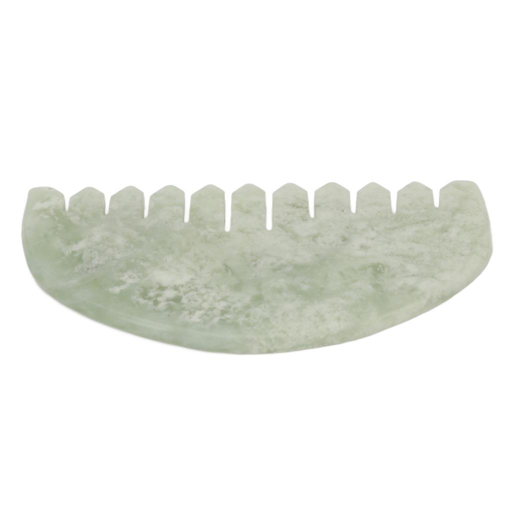 Массажная расческа Улучшает кровообращение Снимает усталость Гуаша Скребок Расческа для кожи головы Инструмент для массажа головы